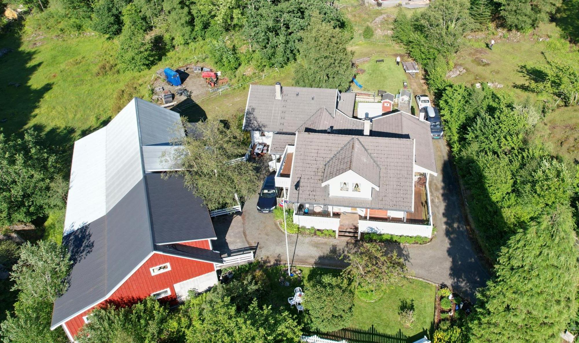 Appartement Bjorkely Gard à Rasvag Extérieur photo